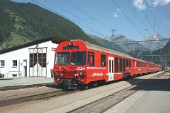 RhB (Rhätische Bahn), Zernez, 14. July 2003